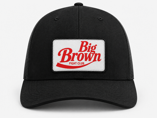 Big Brown Snapback — Black