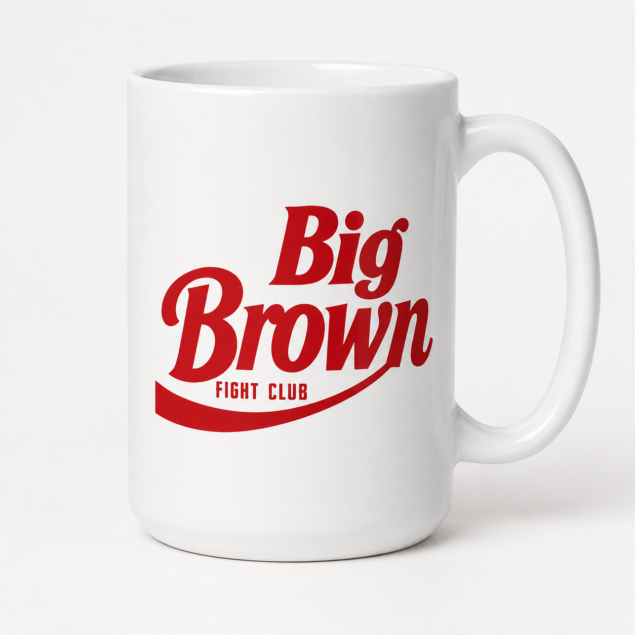 Big Brown Fight Club Mug