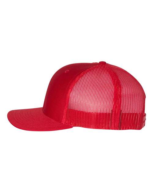 Big Brown Snapback — Red