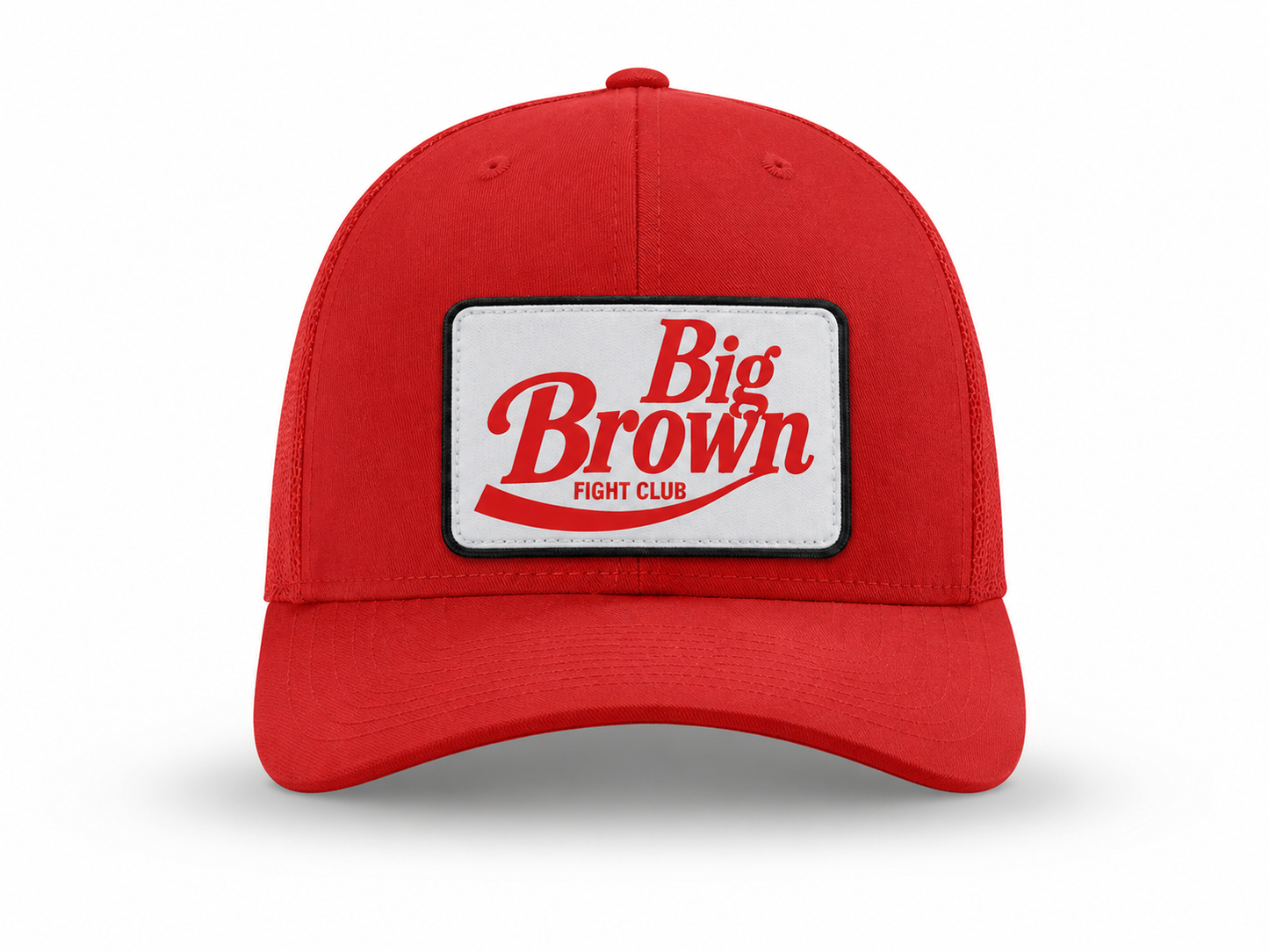 Big Brown Snapback — Red